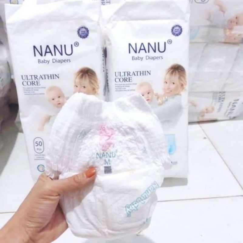 Tã quần NANU Baby Diapers M50/L50/XL50/XXL50