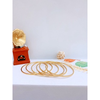 TTN7075 - Set vòng tay titan 6 chiếc (màu vàng)