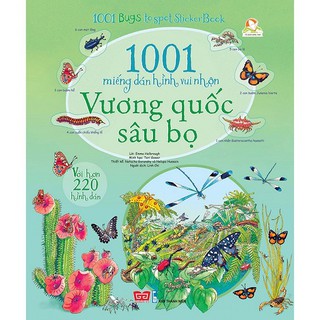 1001 Miếng Dán Hình Vui Nhộn - Vương Quốc Sâu Bọ