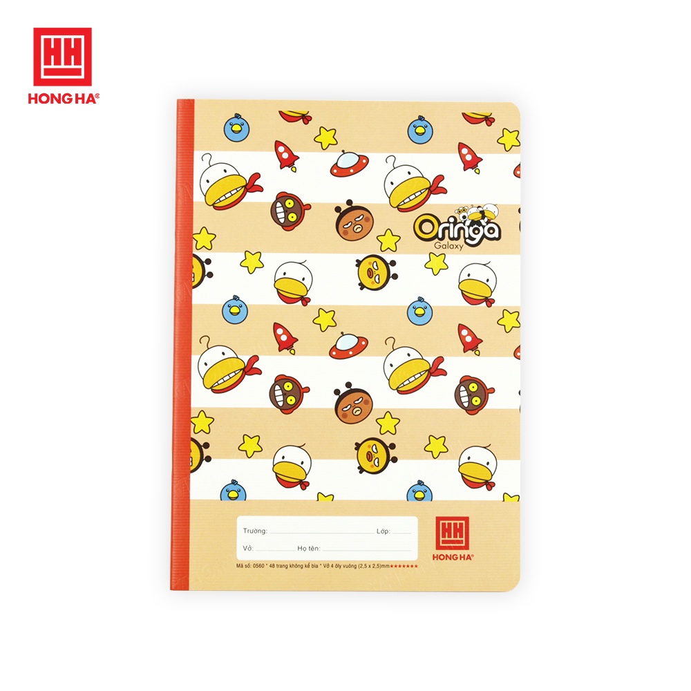 Vở 4 Ô ly 48 trang School Oringa Galaxy độ trắng cao (0560)