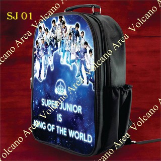 Balo Super Junior - Size A in theo yêu cầu Kpop Suju Leeteuk Heechul Yesung Eunhyuk Siwon Donghae Ryeowook Kyuhyun