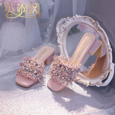 Dép Sandal Đế Dày Mềm Phong Cách Pháp Thời Trang Mùa Hè Cho Nữ