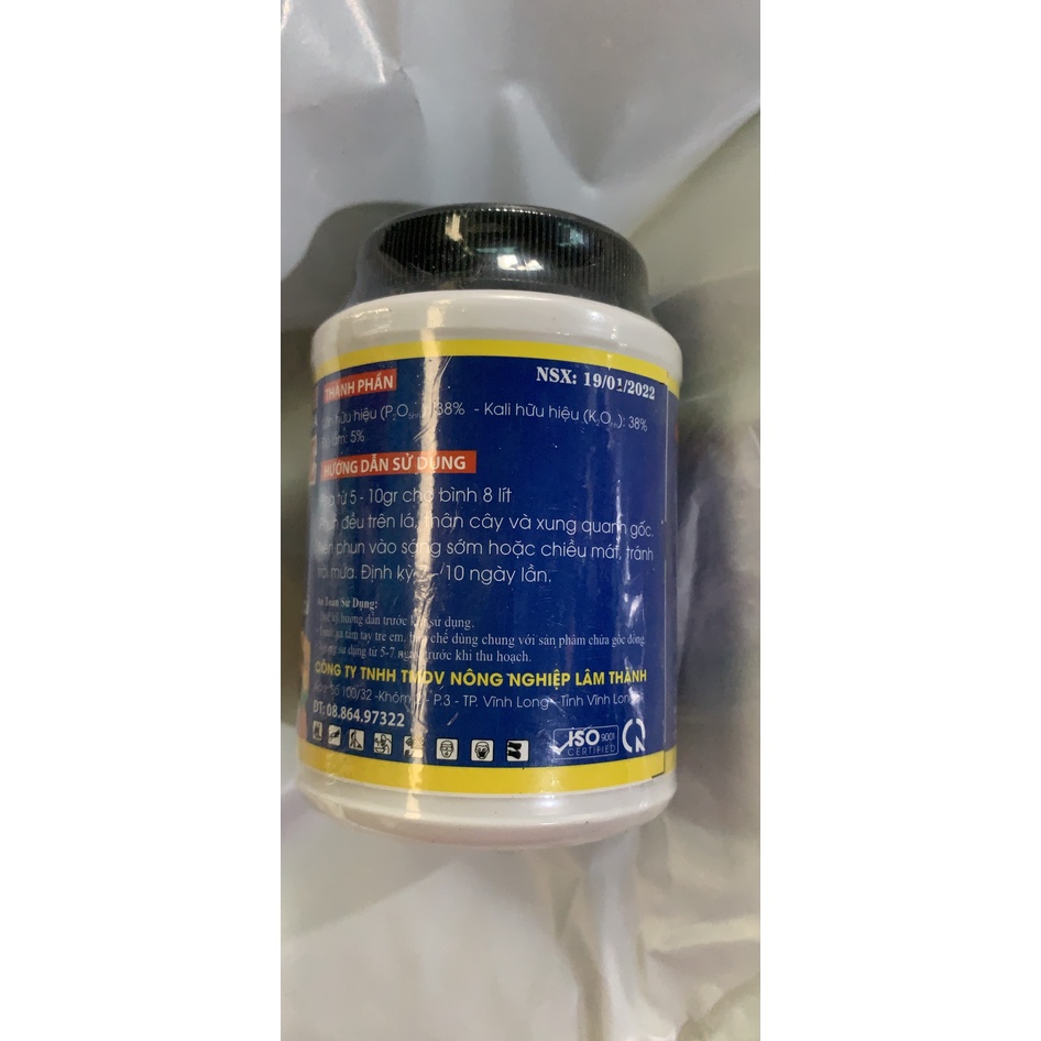 PHÂN NPK 0-40-40+TE KÍCH THÍCH RA HOA  Lọ 100gr TD