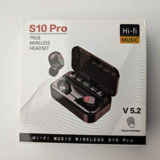 Tai nghe bluetooth không dây S10 Pro CHỐNG ỒN ANC TWS, Tai gaming nhét tai, Tai phone thể thao giá rẻ cho Android iOs