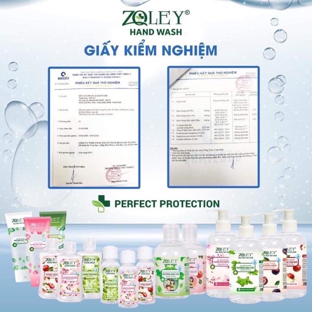 Gel rửa tay khô zoley 60ml.