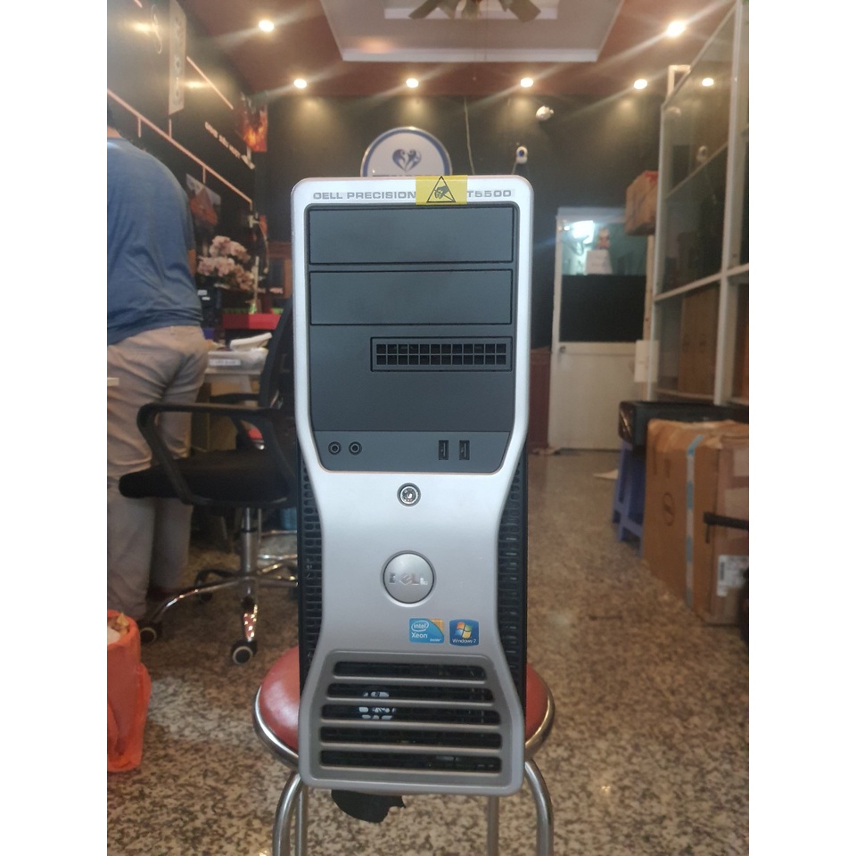 MÁY BỘ WORKSTATION DELL T5500 12 THREADS VGA RX550 4G