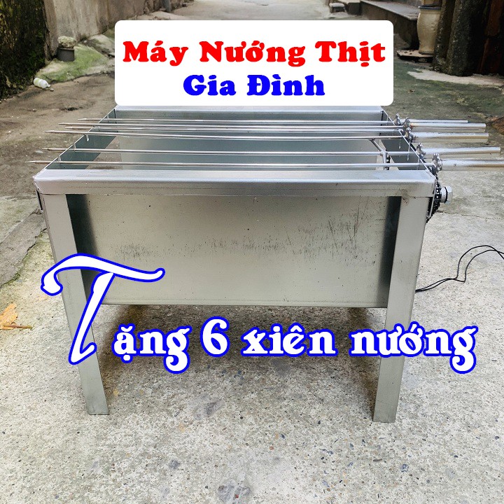 Bếp Nướng Thịt Loại Tốt Thép Siêu Dầy Chống Rỉ.Tặng 6 Xiên Nướng