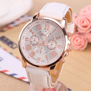 Đồng hồ nữ lsvtr dây da năng động - dh02