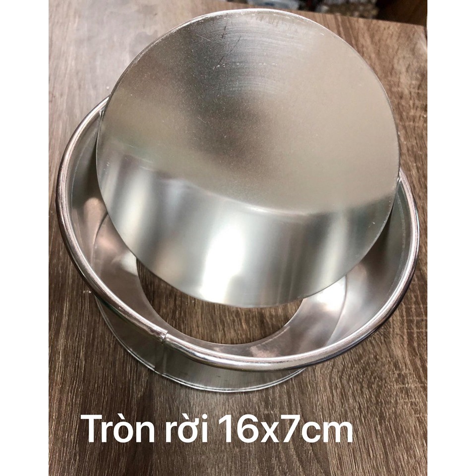 Khuôn nhôm gò tròn rời 16cm