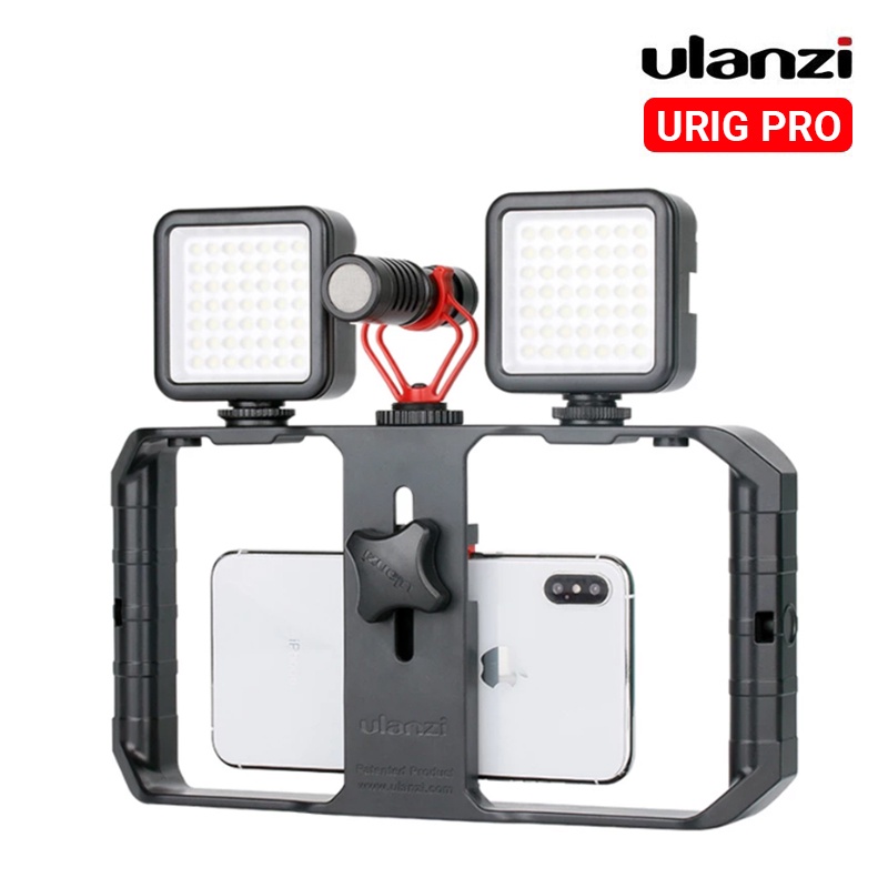 Giá đỡ Ulanzi chống rung Cho điện thoại Ulanzi U-Rig Pro - Sự kết hợp rất nhiều phụ kiện quay video bằng điện thoại