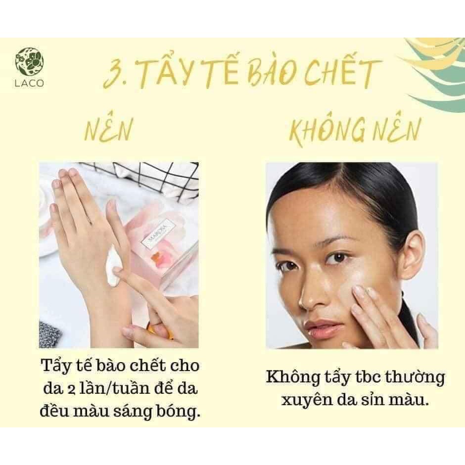 Tẩy Da Chết 💝FREESHIP💝 Tẩy Tế Bào Chết Làm Sạch Tế bào Chết Trên Da Giúp Da Trắng Sáng - Tẩy Da Chết Marosa Dạng Hạt | BigBuy360 - bigbuy360.vn