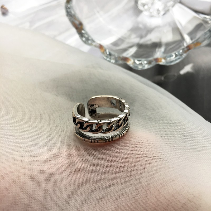 Nhẫn đeo tay phong cách retro châu Âu