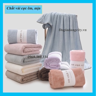 Khăn tắm HÀN QUỐC siêu mịn thấm nước cao cấp 70*1.4M