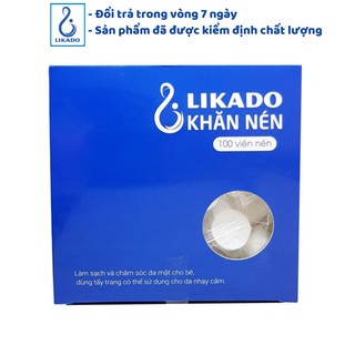 Khăn khô đa năng / khăn giấy nén dạng viên kẹo(100v)