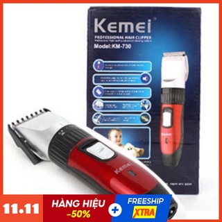 Tông đơ cắt tóc Kemmi KM730 ,Tông đơ sạc điện bằng pin - máy hớt tóc