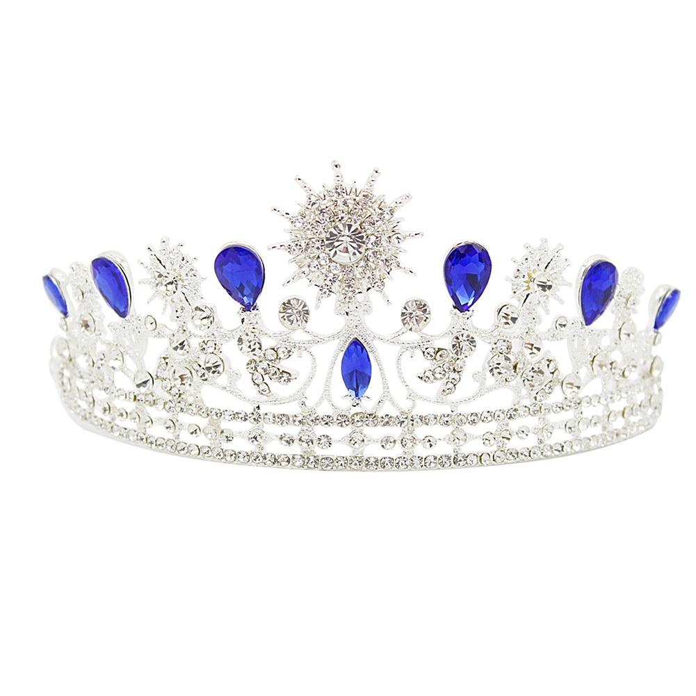 Vương miện đính đá phong cách vintage xinh xắn dành cho nữ