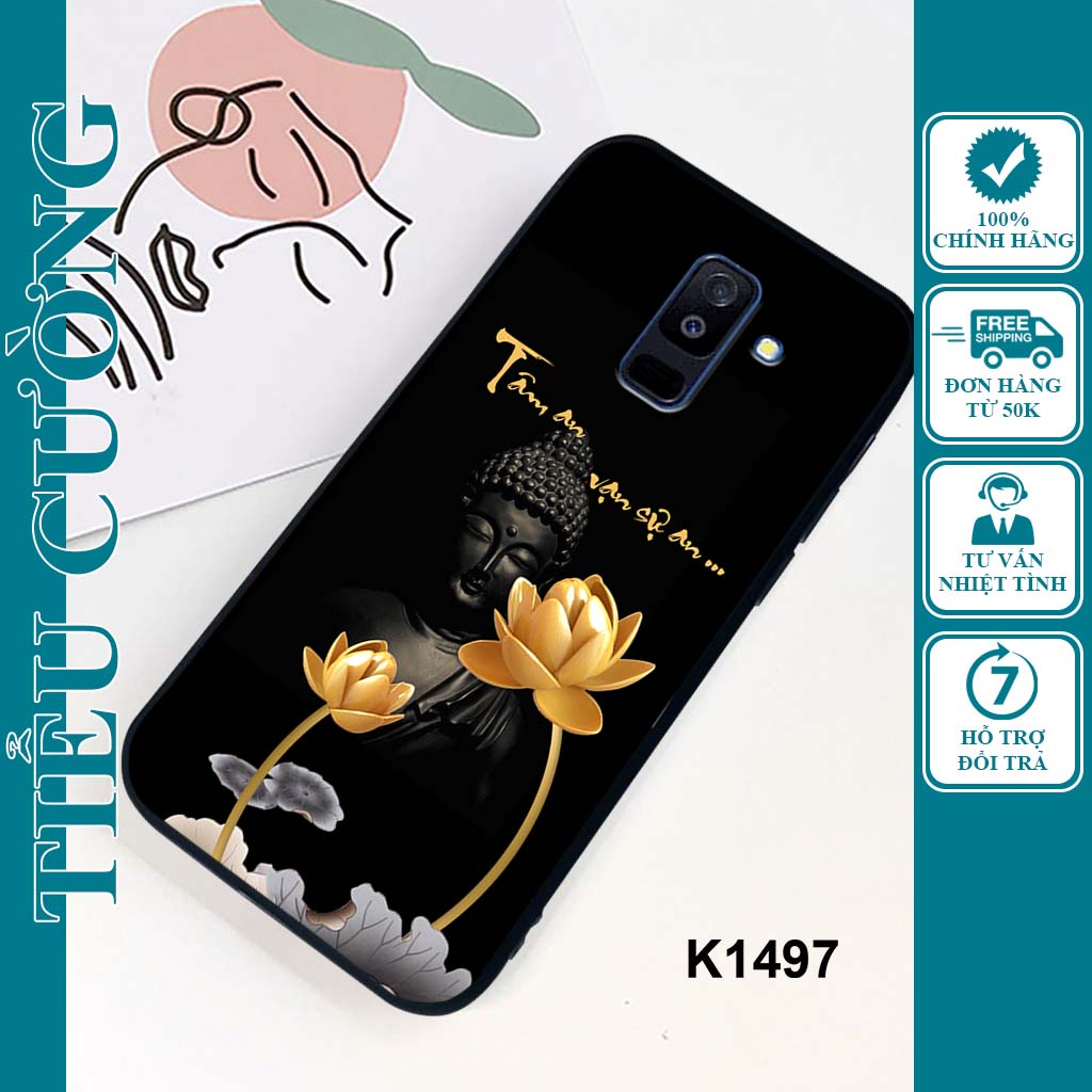 Ốp Samsung J8 in hình thư pháp siêu đẹp, bền và rẻ