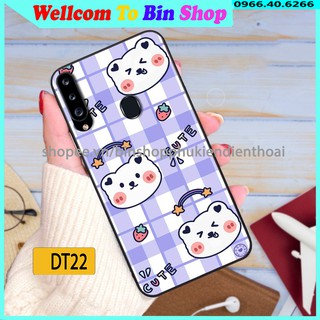 Ốp lưng Oppo A31 2020 - Oppo A91 - Oppo A8 2020 in hình Gấu/Chibi ngộ nghĩnh đáng yêu, chất liệu in UV cao cấp.