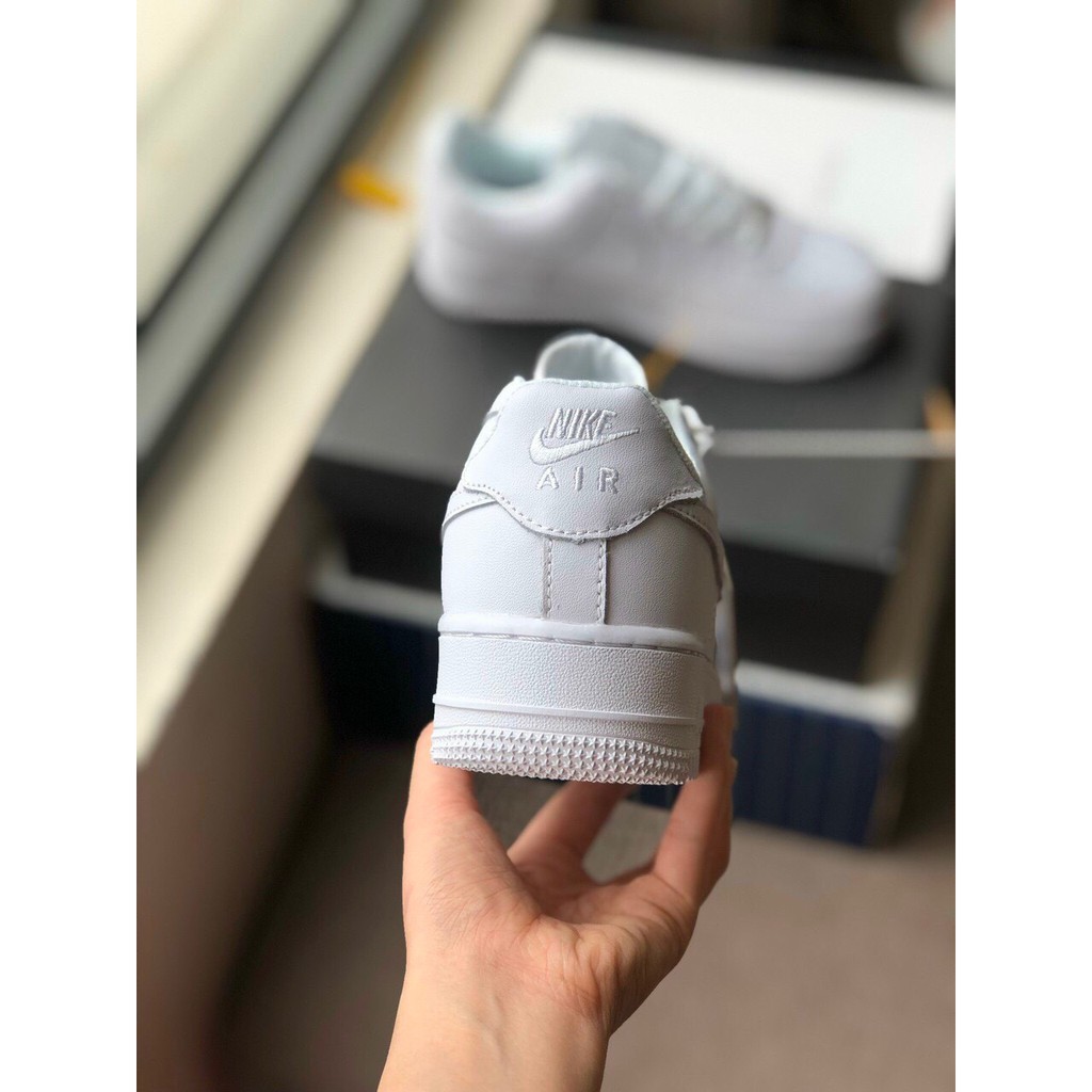 Giày thể thao AF1 [Chuẩn 1:1] màu trắng,[Mã NAT2 voucher giảm 15k] Cao 3cm, NK AF1 Full trắng +Full bill-Hunger.Store HN | BigBuy360 - bigbuy360.vn