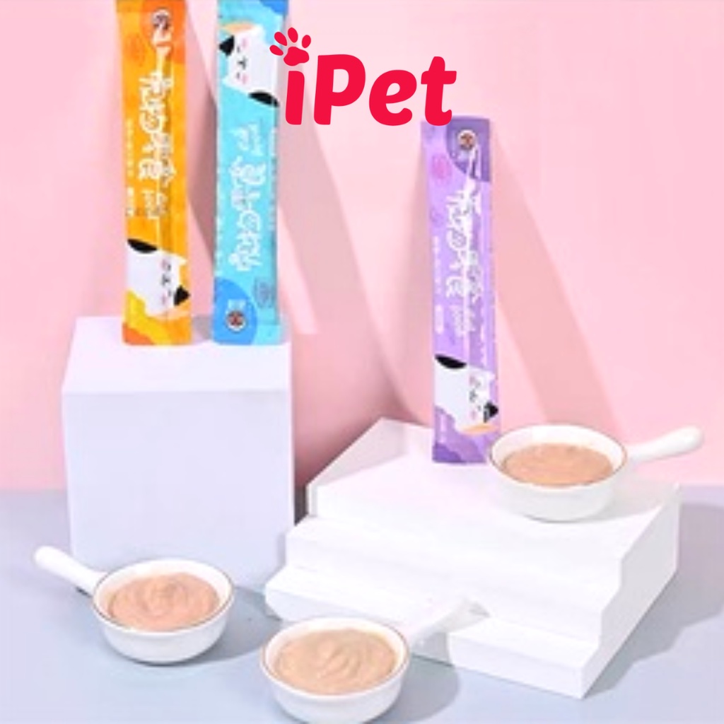 Súp Thưởng Cat Food, Snack Pate Soup Thưởng Cho Mèo - iPet Shop