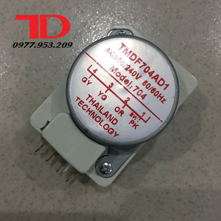 Đồng hồ rơ le cho tủ lạnh 704, Timer Tủ Lạnh 1.3 THAILAND