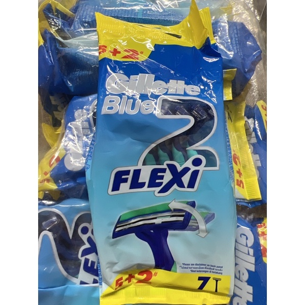 Dao cạo râu Gillette Blue II Plus với 2 lưỡi dao