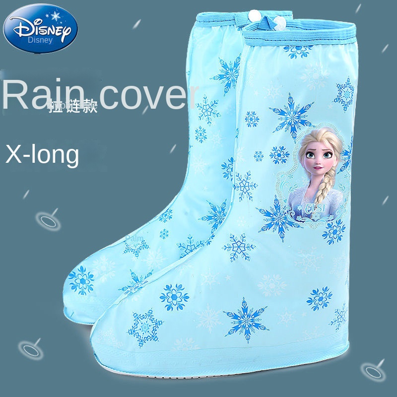♛Ủng Đi Mưa Chống Thấm Nước Chống Trượt Họa Tiết Hoạt Hình Disney Dành Cho Bé