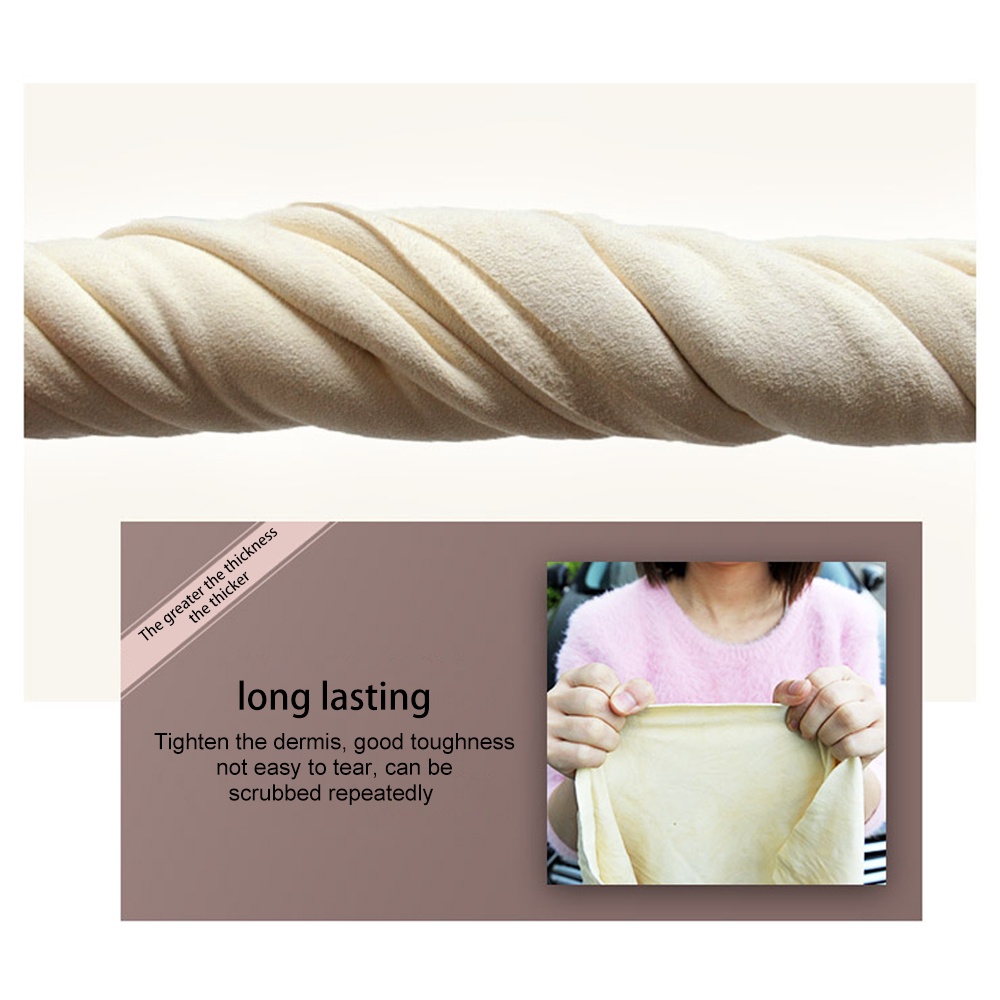 Khăn Lau Xe Hơi / Xe Máy Bằng Sợi Sơn Dương Siêu Thấm Hút Dùng Trong Văn Phòng / Nhà Cửa