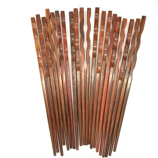 Đũa nhật gỗ trắc đầu lượn sóng - cth662jt