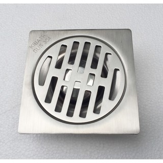 Hố ga chặn rác Kibath, thoát sàn chặn rác nhà tắm, KB-505