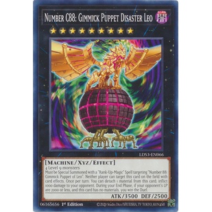 Thẻ Bài Yugioh Number C88: Gimmick Puppet Disaster Leo - LDS3-EN066 - Common 1st Edition