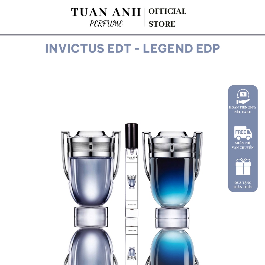 Nước hoa nam chính hãng thơm lâu Paco Rabanne Invictus cao cấp TUANANHPERFUME