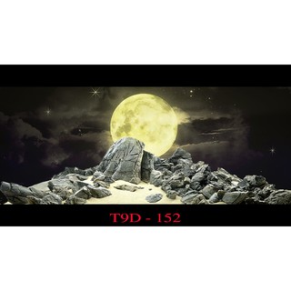 Tranh 3d bể cá mã t9d-152 kt