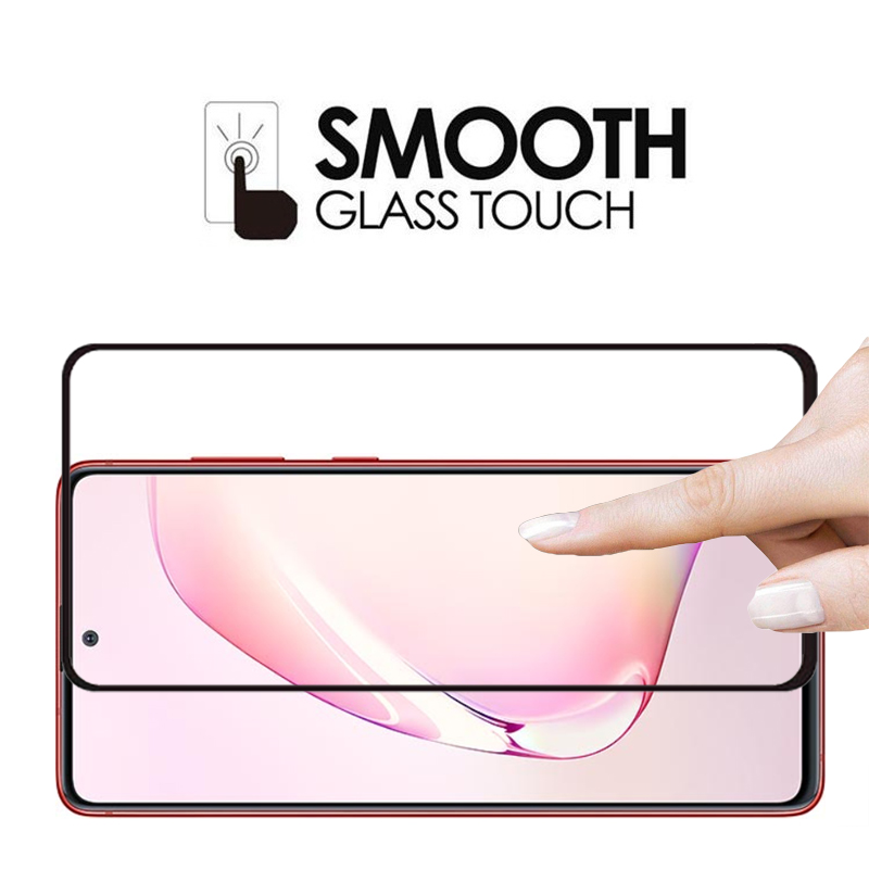 Tempered Glass Full Screen Protector For Samsung Galaxy Note 10 Lite / Note 10 / S10 Lite / M31 / A31 / A51 / A71 / A01 / A50S