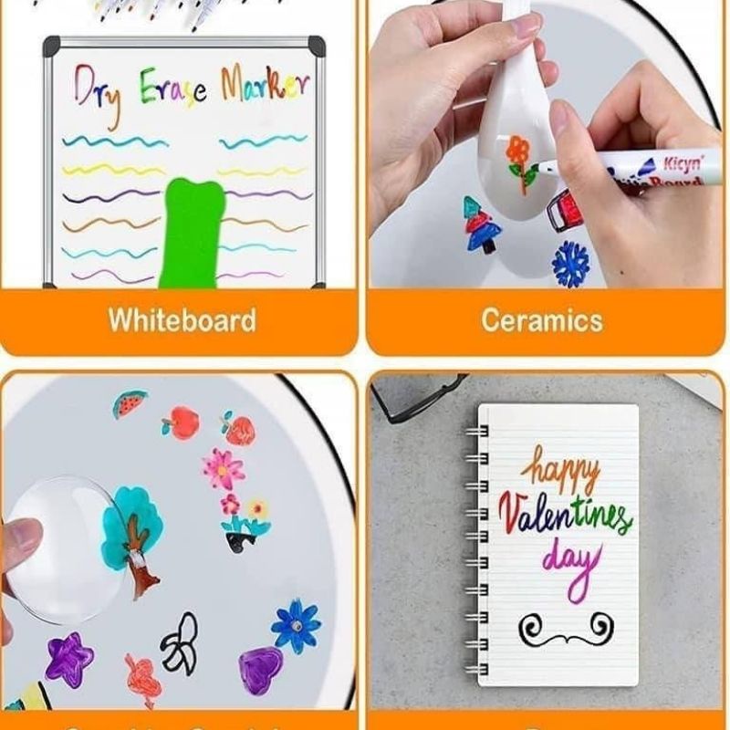 Bút nước ma thuật vẽ hình trôi nổi trên nước theo phương pháp montessori cho trẻ em PAPAZUM D4.047