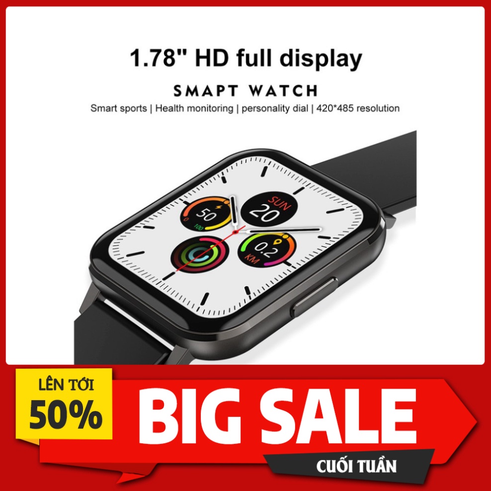 BIG SALE LỚN NHẤT NĂM Đồng hồ thông thái DTX màn hình HD 1.78 inch hỗ trợ tiếng Việt BIG SALE LỚN NHẤT NĂM
