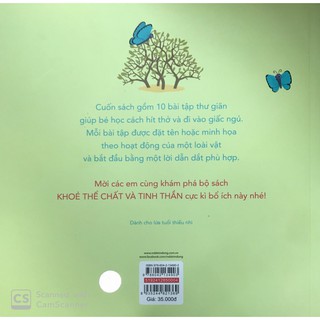 Sách - Khoẻ thể chất và tinh thần: Bé học thư giãn