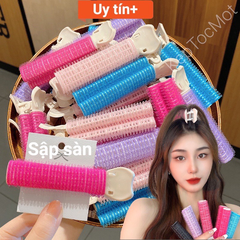 Kẹp Phồng Chân Tóc Tự Nhiên (Được Chọn Màu) Lô Uốn Tóc Dạng Cuốn Tự Dính Tạo Độ Bồng Bềnh Cho Tóc PKHN0602