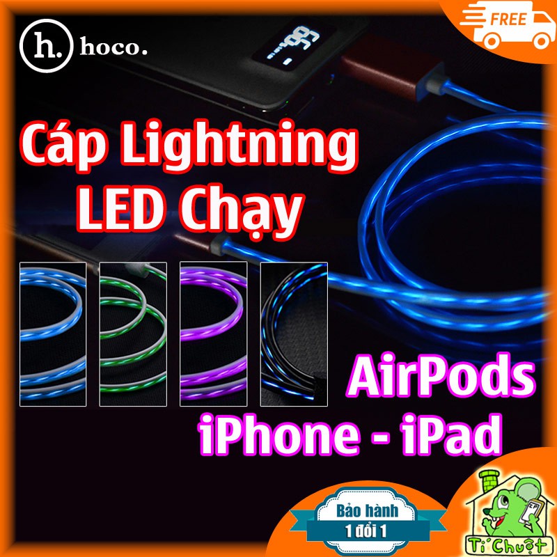 CÁP SẠC LIGHTNING HOCO U2