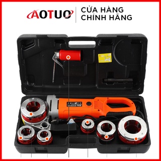 Máy luồn dây điện cầm tay vicover / aotuo với 2 lựa chọn 1,2 inch 4 đầu 2000w và 2 inch 6 đầu 2300w