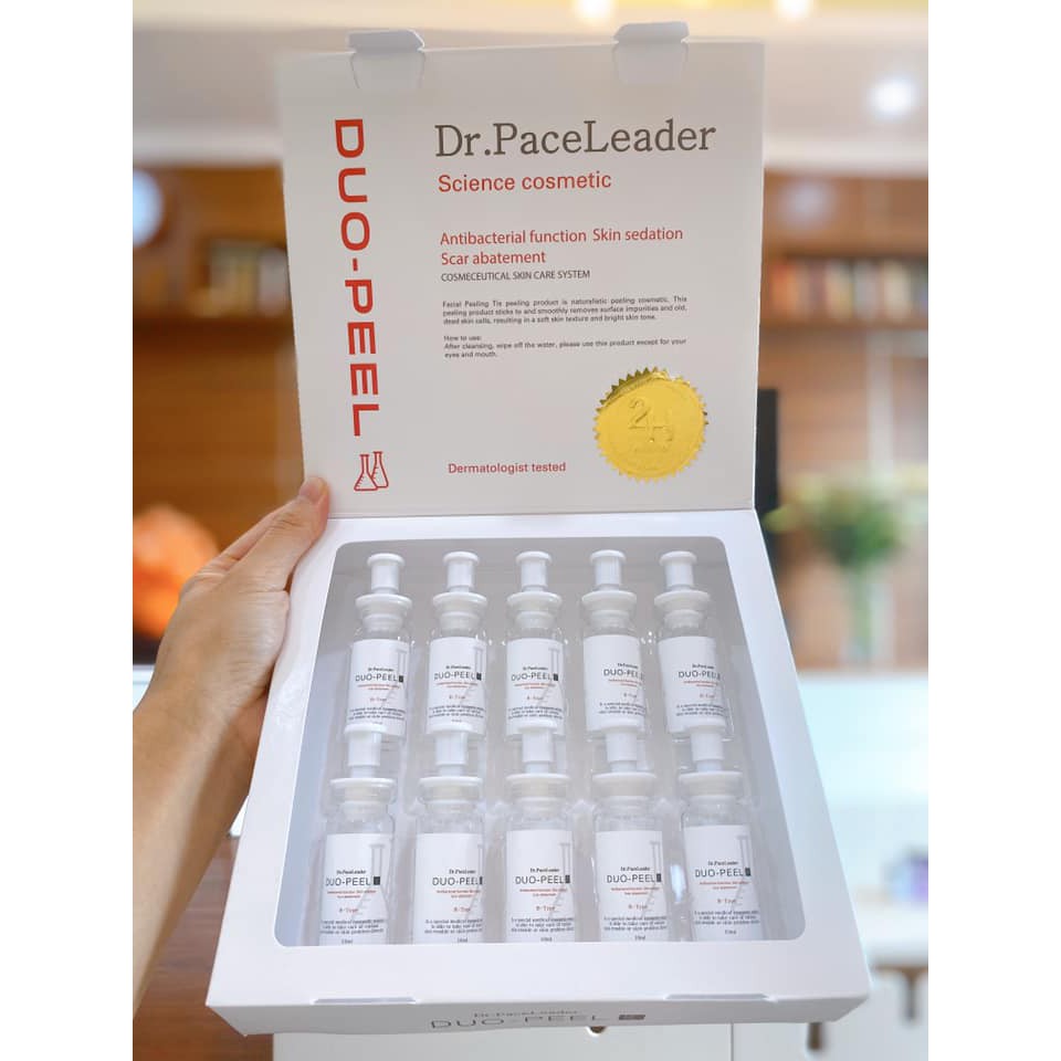 Liệu pháp vi tảo thay da sinh học Peel Kép DR. PACELEADER DUO ...
