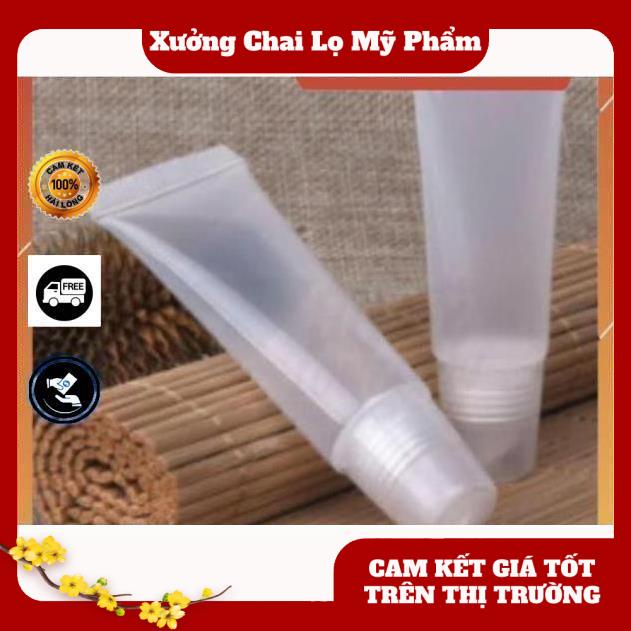 Tuýp Chiết Mỹ Phẩm ❤ GIÁ TỐT NHẤT ❤ Tuýp (tube) nhựa lip balm 8ml, 15ml đựng son môi, chiết mỹ phẩm , phụ kiện du lịch