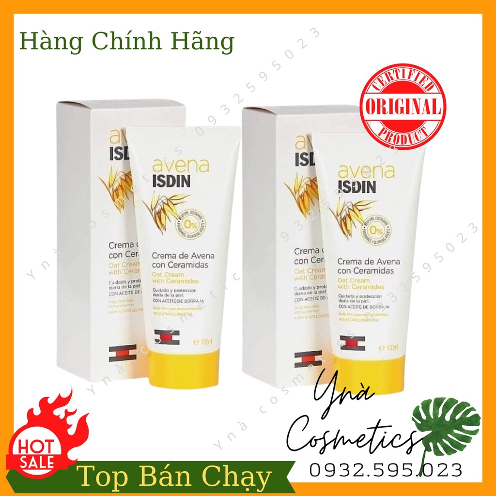 Kem Dưỡng Isdin Avena - Kem Dưỡng Phục Da Đỉnh Cao