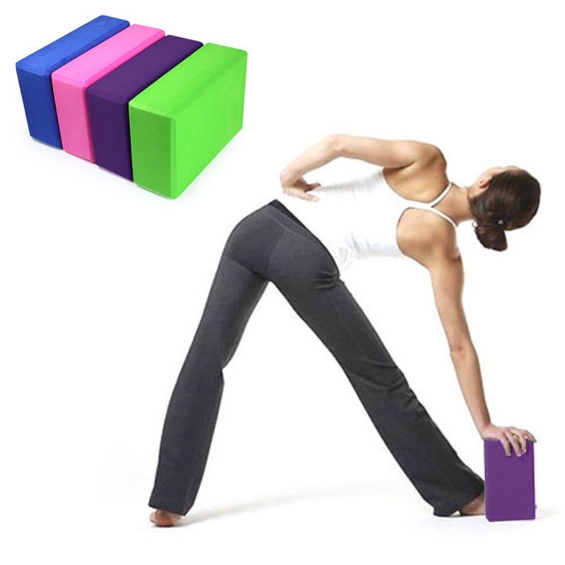 Khối gạch bằng xốp EVA cỡ 3"x6"x9'' tập luyện yoga tại nhà tiện dụng