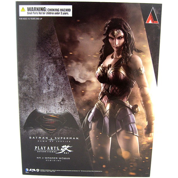 [Chính Hãng]Mô Hình Play Arts Kai Wonder Woman - Batman v Superman - Dawn of Justice version