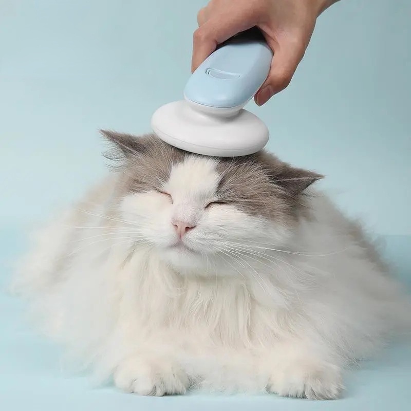 Lược Chải Lông Mát Xa Cho Thú Cưng Bằng Thép Không Gỉ