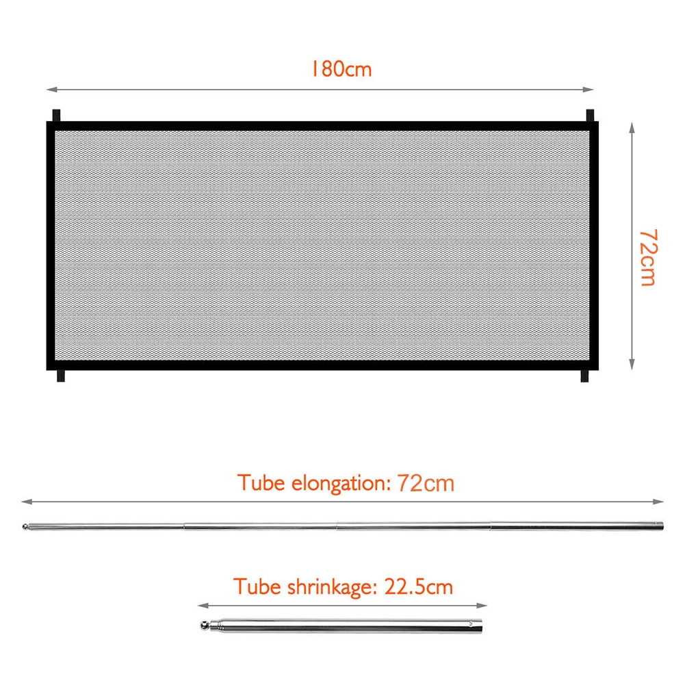 Hàng Rào Lưới Ngăn Thú Cưng An Toàn Tiện Dụng