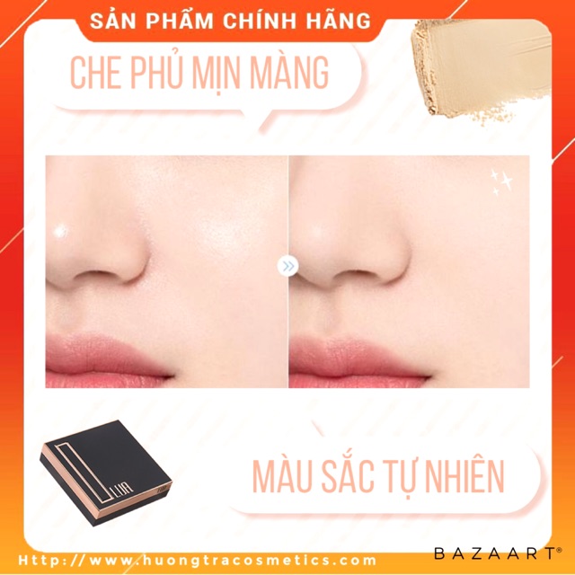 Phấn phủ bột khoáng kiềm dầu LUA Skin Fit Powder Pact | BigBuy360 - bigbuy360.vn