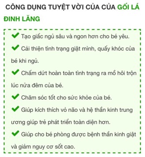 Combo 10 Gối lá đinh lăng