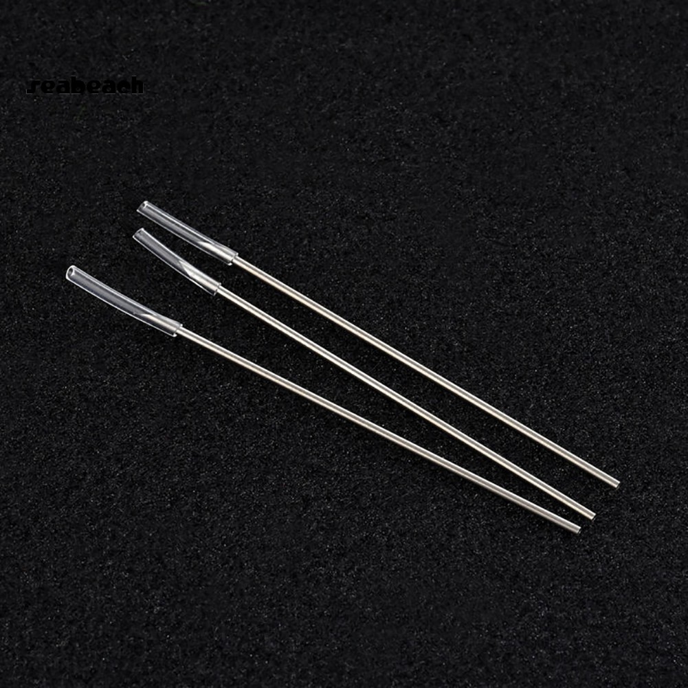 Bộ 10 cây kim xỏ khuyên 12/14/16/18/20g bằng thép không gỉ